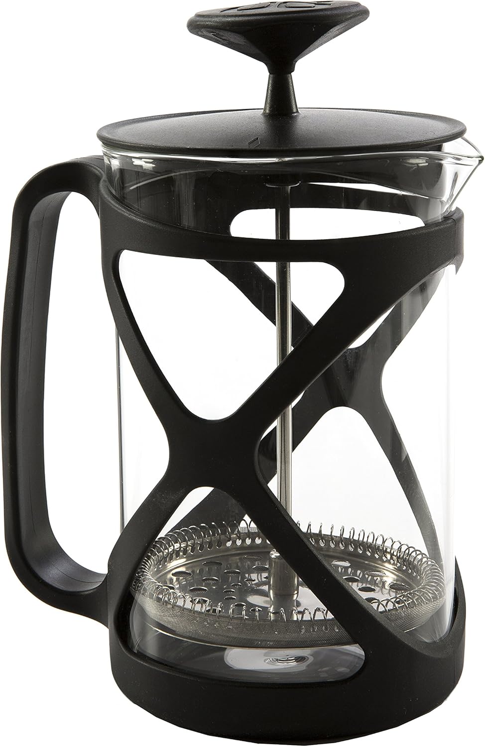 Primula 6CUP Tempo Rich, Non-Bitter Coffee - French Press Design, Easy to Use, Makes 6 Cups, Black