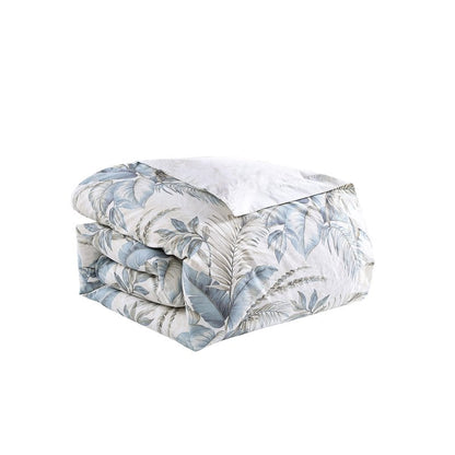 Tommy Bahama - King Duvet Cover Set, Cotton Bedding with Matching Shams & Button Closure, Super Soft Bedding Set (Bakers Bluff Blue, King)