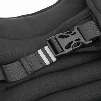 Alomejor Adjustable Weighted Vest for Strength Training - Premium Elastic Material - Widened Shoulder Straps and Comfortable Enhance Your Workout with Added Weight