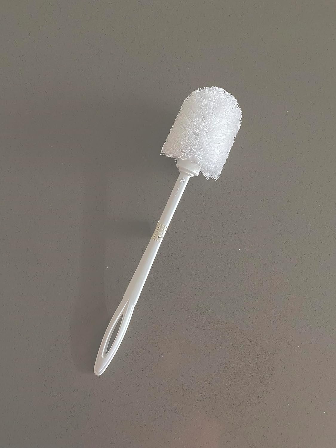 Commercial 15" Rubbermaid Products Toilet Brush, White, Toilet Bowl Brush for Bathroom, Professional/Janitorial Scrub
