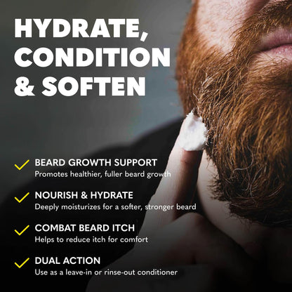 Beard Club - Beard Growth Serum with Natural Castor, Coconut and Avocado to Grow a Thicker, Fuller Beard, Fill in Patches and Stimulate Healthier Facial Hair Growth