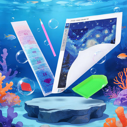EATUKYIC Diamond Painting Kits for Adults Fantasy Fairy Holding Flute Diamond Art DIY 5D Full Round Drill Crystal Rhinestone Arts and Crafts for Home Decor Wall Decor 12x16 inch