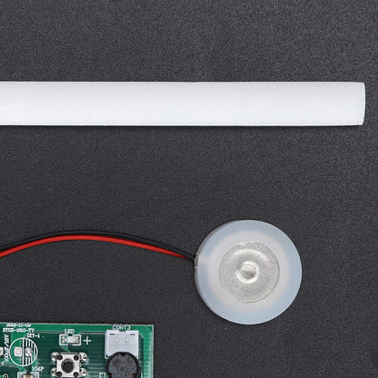 5V Mini USB Humidifier, DIY Kit Atomization Disc, USB Mist Maker with Timing Switch Control for Home Office