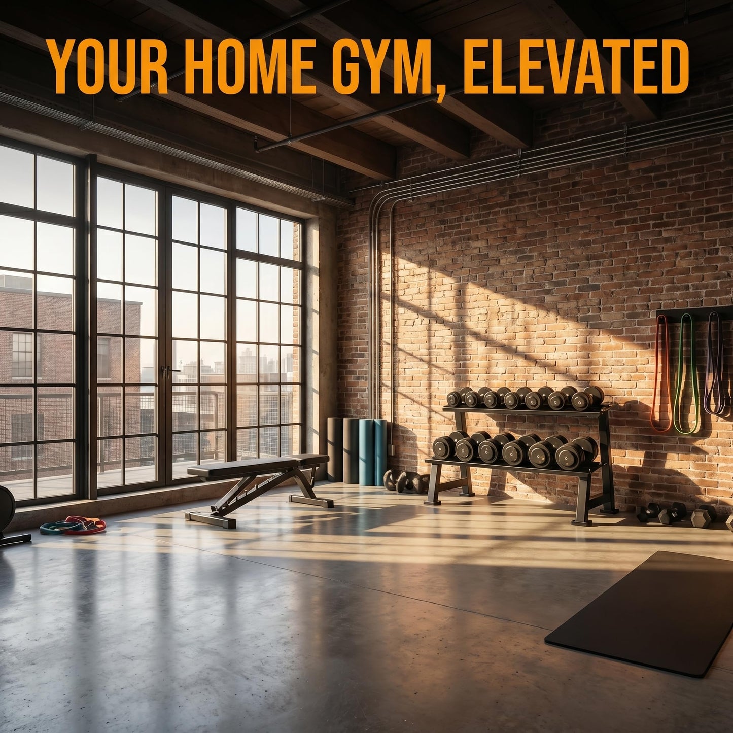 Kettlebell Storage Rack, 2-Tier Dumbbell and Kettlebell Rack for Home Gym Storage, Black Steel Construction, 39 x 18.5 x 25 Inches