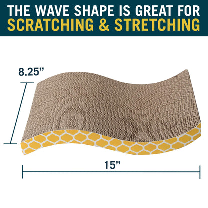 Our Pets Wave & Far-N-Wide Cat Scratcher Multipack - 2 Pack