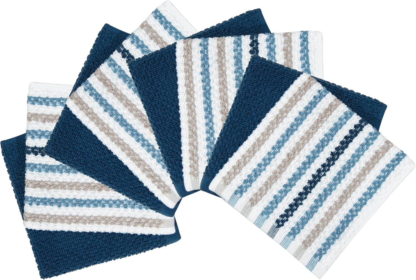 12"x12" 100% Set 430 8 Pack 4 4 Bumble Premium Dish Cloths Towel | Natural Ring Spun Cotton Tea Towel | GSM | Highly