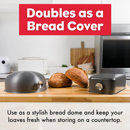 Brod & Taylor Ultralight Baking Shell for Sourdough Bread (Boule) – No Preheating Needed for Crispy Crust and Even Baking
