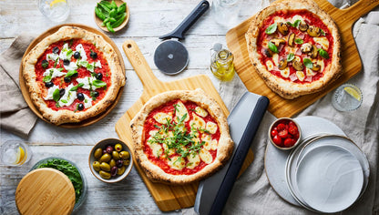 Ooni 16” Bamboo Pizza Peel – Wooden 16 Inch Serving Board, Pizza Spatula Paddle, Pizza Oven Accessories
