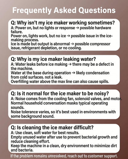 Silonn Ice Makers Countertop, 44lbs Per Day, 2 Ways to Add Water, Auto Self-Cleaning, Stainless Steel Ice Machine for Home Office Bar Party