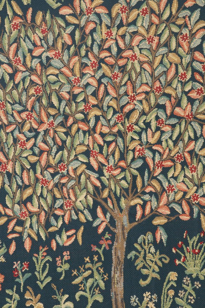 C Charlotte Home Furnishings Inc Vendages II Belgian Tapestry Wall Hanging | Viscose Cotton and Polyester Blend Wall Art | 69 in. x 105 in | Home Decor Accents