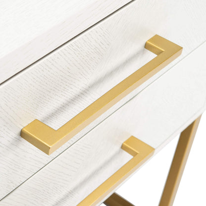 Safavieh Home Collection Estelle White Nightstand