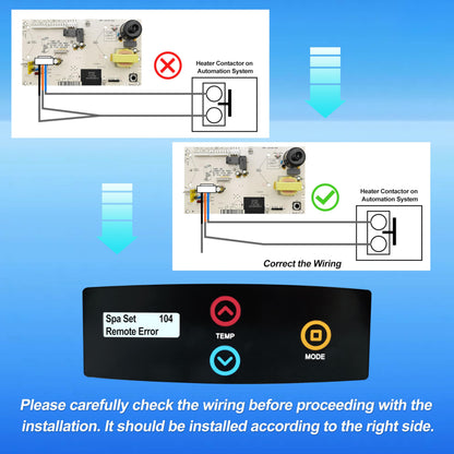 FARAMZ 2026 New Upgraded 013464F PC Board Control for Temperature Replacement for Raypak Digital Gas Heater Model 185B, 265B, 335B,405B,206A, 266A, 336A, 406A, 207A, 267A, 337A, and 407A