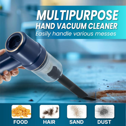 ELI Productions Handheld Vacuum Cordless, 120W Multi-Nozzles Pet Vacuum Cleaner with LED Light
