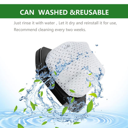 EZ SPARES 4PCS Replacement For Shark XSB726N Washable Dust Cup Filter Hepa Models SV75 SV70 SV726 Hand Vacs SV736, SV738, SV748, SV760
