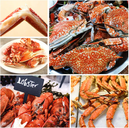 16 Sets Set Crab Crackers and Tools, Pieces Lobster Crackers Crab Crackers Seafood Tools Nut Crackers Tools