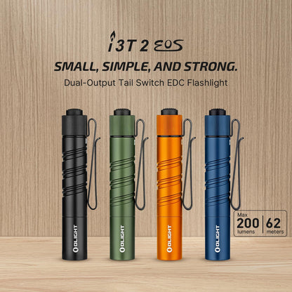 OLIGHT Perun 3 Rechargeable Headlamp Flashlight Bundle with I3T 2 EOS Pocket EDC Flashlight