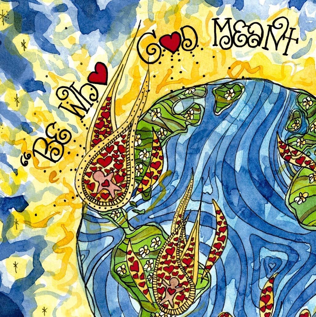 Confirmation Gift - St Catherine of Siena World on Fire Catholic Art Print, 8x10 Inches