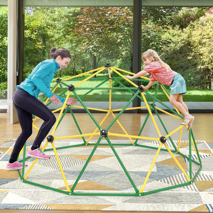 Amictoy Climbing Dome, 10FT Climber with Hammock & Swing, Jungle Gym Backyard for Kids, 2025 Upgraded Model Indoor Outdoor Toddler Play Equipment, Easy Assembly, Safety Certified