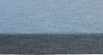 Customizable Non-Slip Bench Cushion Pad in Nardo Grey for Home & Office