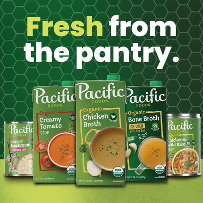 Pacific Foods Organic Cashew Carrot Ginger Soup, 32 oz Carton