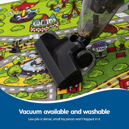 59 39 inches Booooom Jackson Kids Car Mat Train Rug Play Mat, x