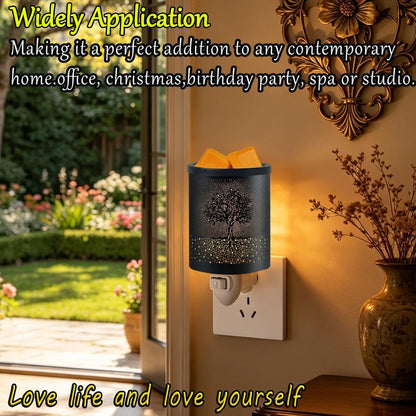 kaakuuki Large Tree Plug in Wax Warmer Candle Wax Warmer for Scented Wax melt Warmer Plug in Wax melt Warmer Wax Burner Electric Wax Melter Candle Warmer as Home Decor Gifts for Women