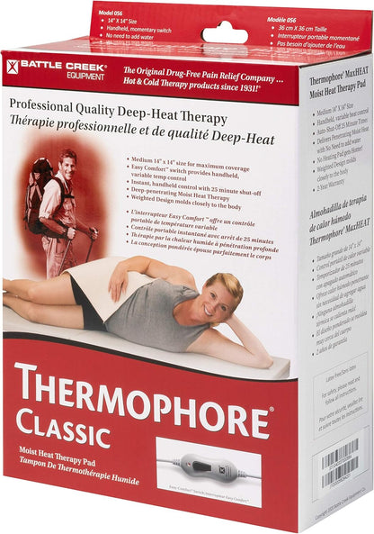 Thermophore Classic Moist Heating Pad Size Medium 14" x 14" - Model 056