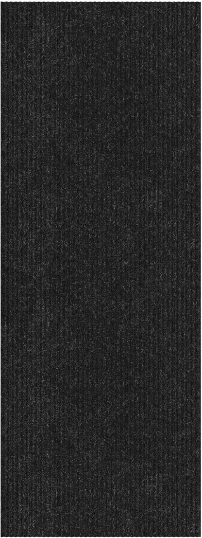 Ottomanson Solid Design Non-Slip Rubberback - 2x6 Indoor/Outdoor Runner Rug for Hallway, Kitchen, Living Room, Garage,