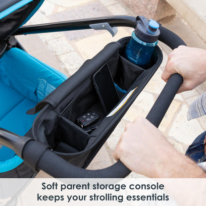 Baby Trend Expedition 2-in-1 Stroller Wagon Plus, Ultra Marine