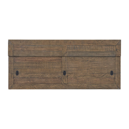 Martin Svensson Home Napa Sofa Console Table, Modular Flip Top Dining or Accent, Solid Natural Wood