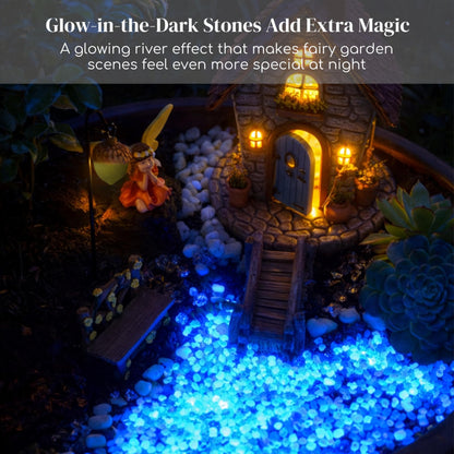 ALOVAK Fairy Garden Accessories Set, 10-Piece Hand-Painted Resin Figurines for Indoor/Outdoor Fairy Gardens, Plant Pots & Terrariums, Add-On Decor for Existing Fairy House Scenes, Gift-Ready Packaging