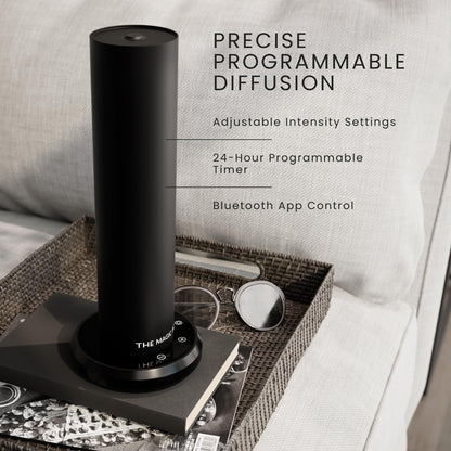The Magic Scent Diffuser, Scent Air Machine for Home & Hotels, HVAC or Portable Nebulizing Diffuser - Large Room Waterless Aroma Machine - Aroma Oil Included