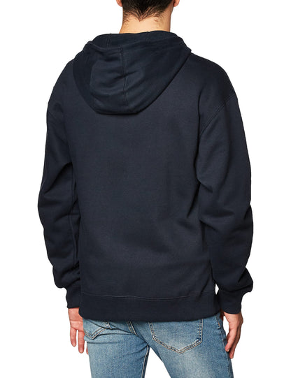 Dickies Men's Full Zip Fleece Hoodie, Dark Navy, 2X-Large