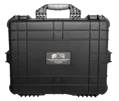 Case Club 6 Pistol and 27 Magazine Pre-Cut Heavy Duty Waterproof Case (Upgraded Gen-2)