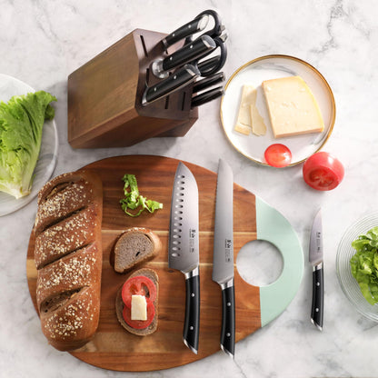 Cangshan HELENA Series German Steel Forged Knife Block Set (12-Piece, Black), Oprah's Favorite Things 2023