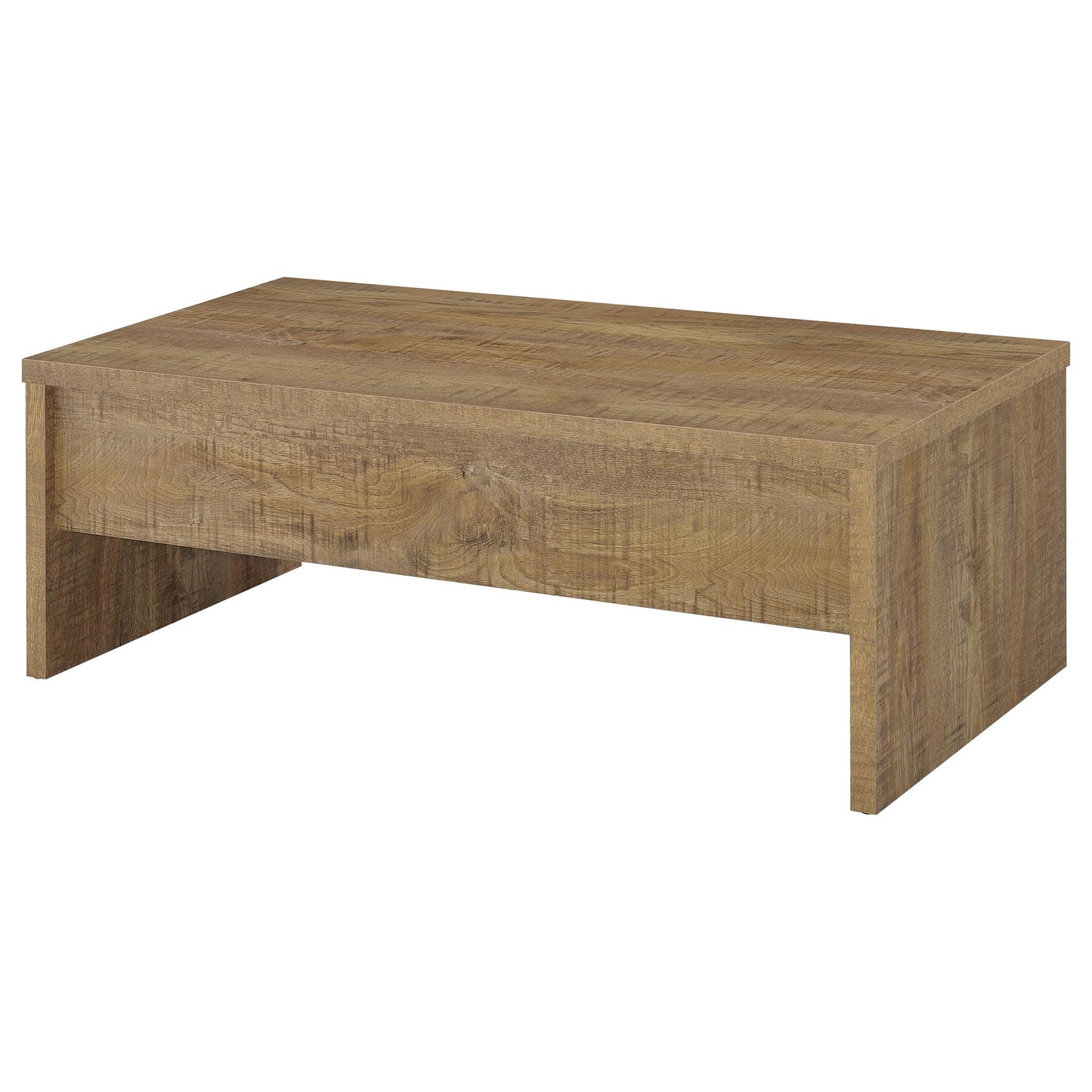 Coaster Home Furnishings - Canoga - Wood - Lift-Top Coffee Table with Hidden Storage, Pop-Up Design and Three Compartments - Living Room - Mango - 706358