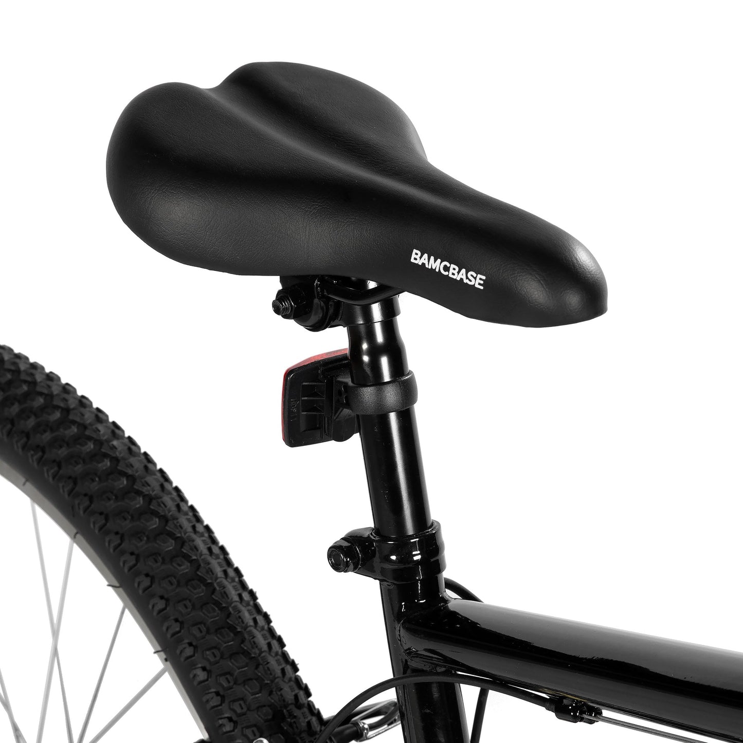 HH HILAND 27 Inch Mountain Bike, Mens Womens MTB with 18 Speeds, High-Tensile Steel Frame, V Brake, Hardtail Bicycle for Adults Black