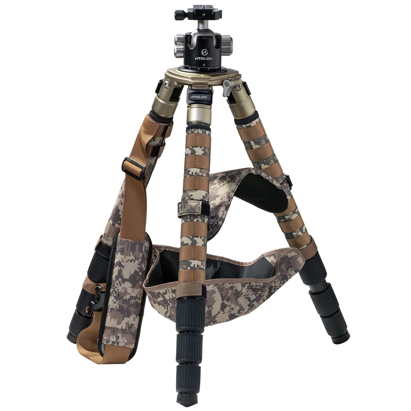 Athlon Optics 706005: Midas Cf40 - Carbon Fiber Tripod (40Mm Tube), Ball Head (55Mm)
