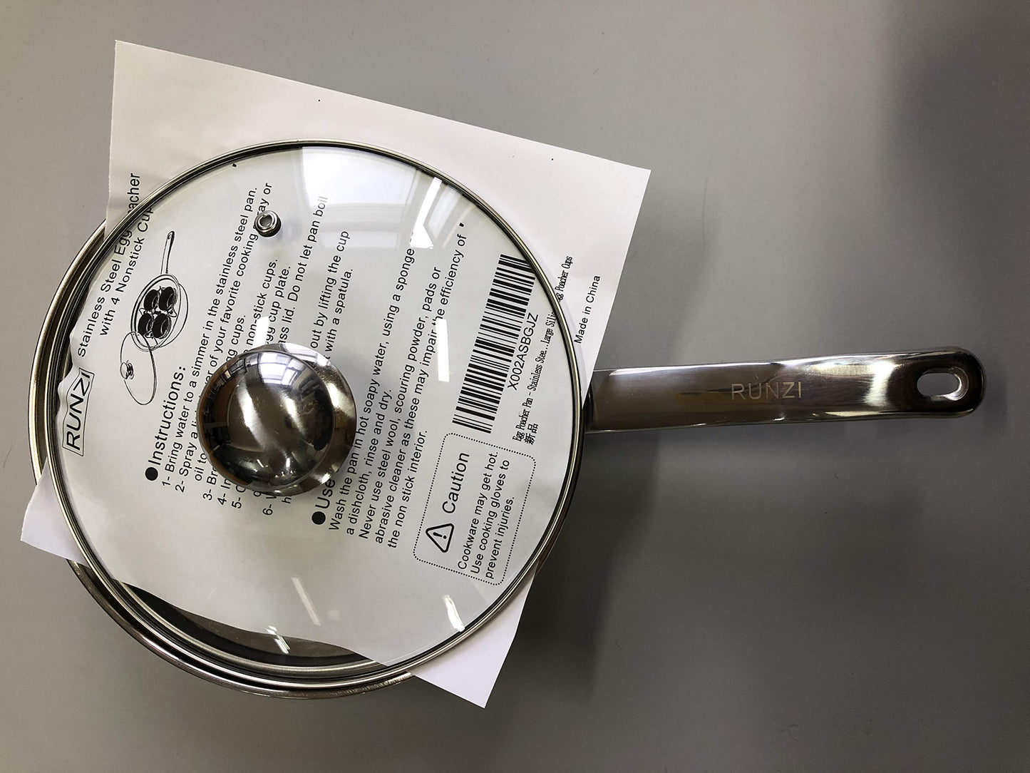 Egg Poacher Pan - Stainless Steel Poached Egg Cooker – Perfect Poached Egg Maker – Induction Cooktop Egg Poachers Cookware Set with 4 Nonstick Large PFOA FREE Egg Poacher Cups and Silicone Spatula…