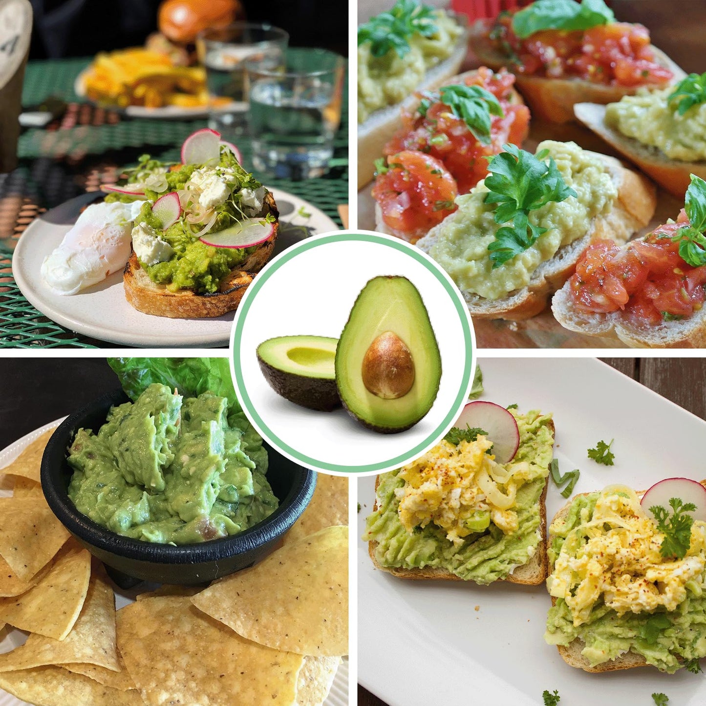 WodGod Guacamole Keeper(1 Pcs), Guacamole Bowls, Avocado Keeper Fresh Guacamole Plastic Kitchen Storage Container with Air Tight Lid, 3-in-1 Avocado Slicer and Cleaning sponge
