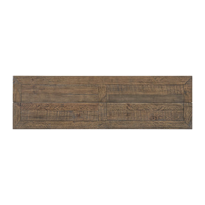 Martin Svensson Home Napa Sofa Console Table, Modular Flip Top Dining or Accent, Solid Natural Wood