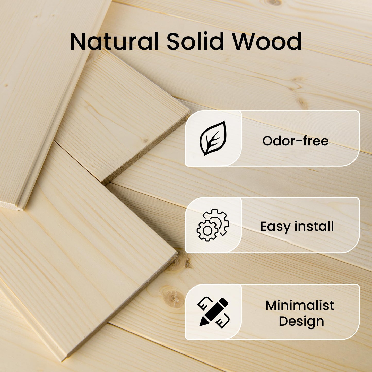 SMARTSTANDARD 34x84 inch Double Barn Door with 12ft Sliding Barn Door Hardware Kit Included, Unfinished Solid Spruce Wood, A Simple Assembly is Required, DIY Support