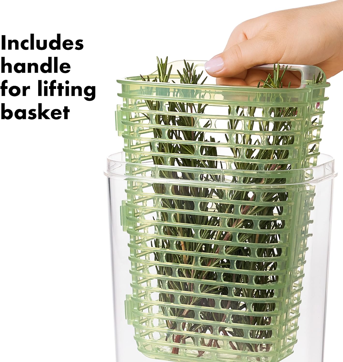 2.8 OXO Good Grips Greensaver Herb Keeper - Qt