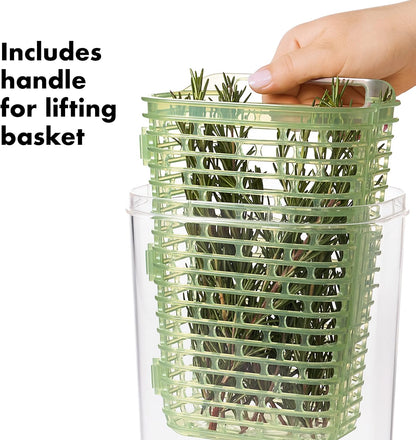 2.8 OXO Good Grips Greensaver Herb Keeper - Qt