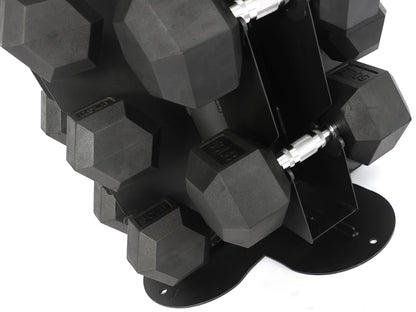Fitvids Dumbbell Rack Multifunctional Weight Stand for Home Gym, Vertical
