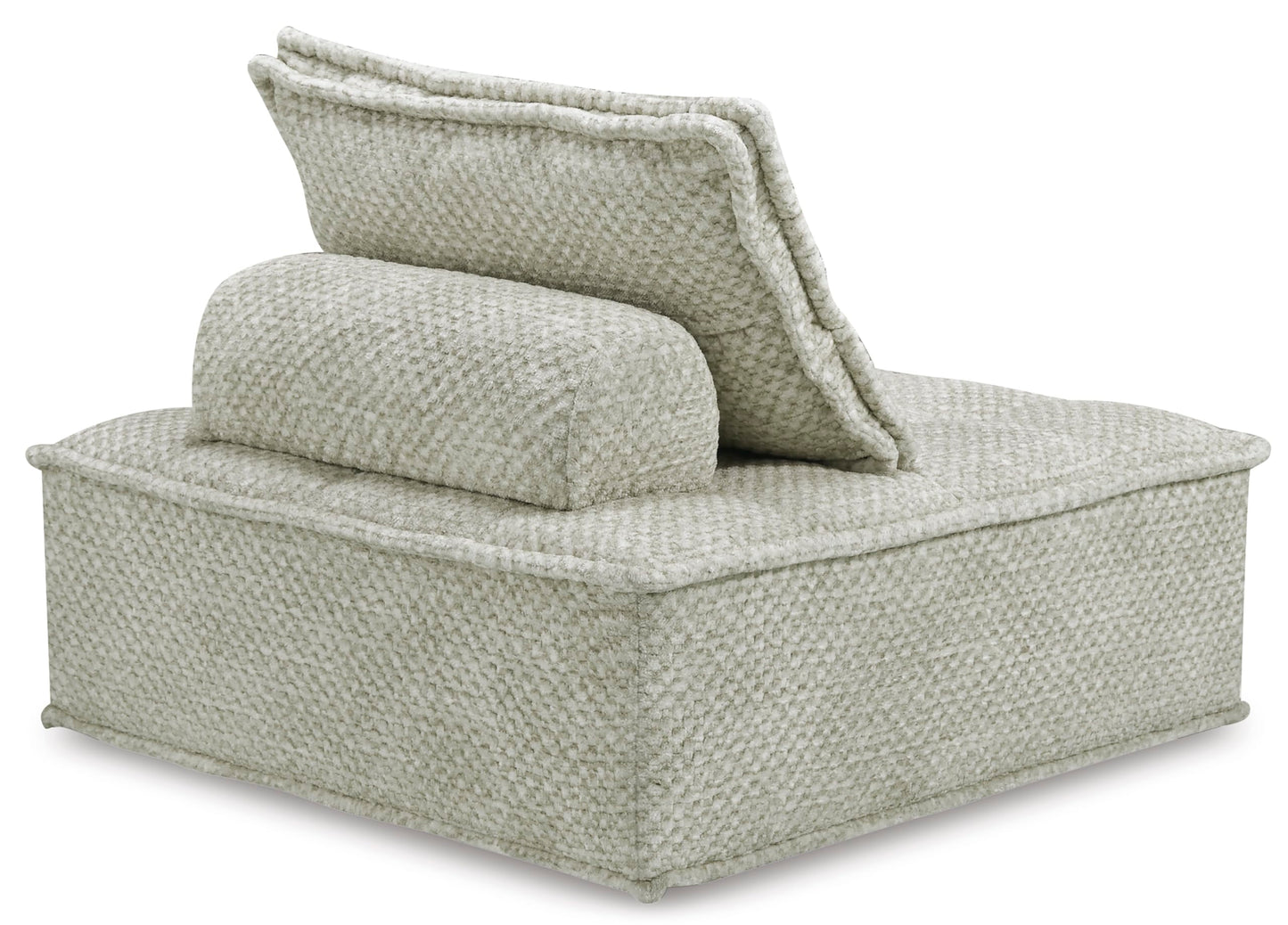 Signature Design by Ashley Bales Casual L-Shaped Modular Tufted 3-Piece Modular Seating with Non-Slip Decking, Beige