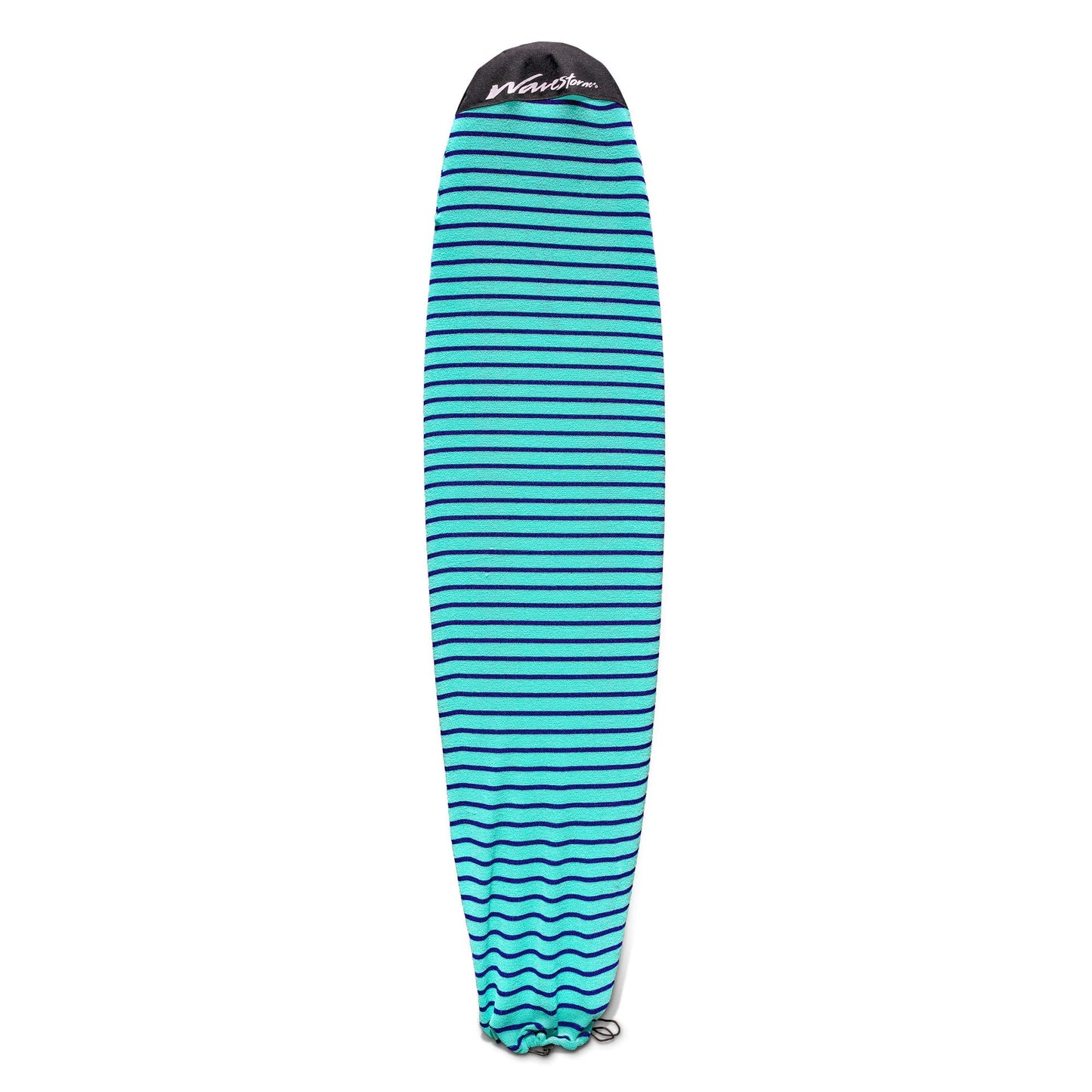 WAVESTORM 8ft Premium Classic Longboard Surfboard (Retro Turquoise)