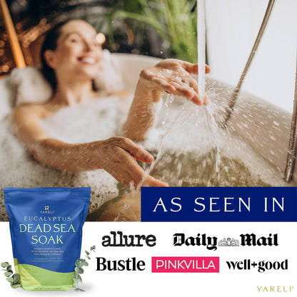 Yareli Magnesium Flakes, 15lb, Dead Sea Bath & Foot Soak, Alternative to Epsom Salt with Over 800,000mg of Magnesium Chloride Per Bag