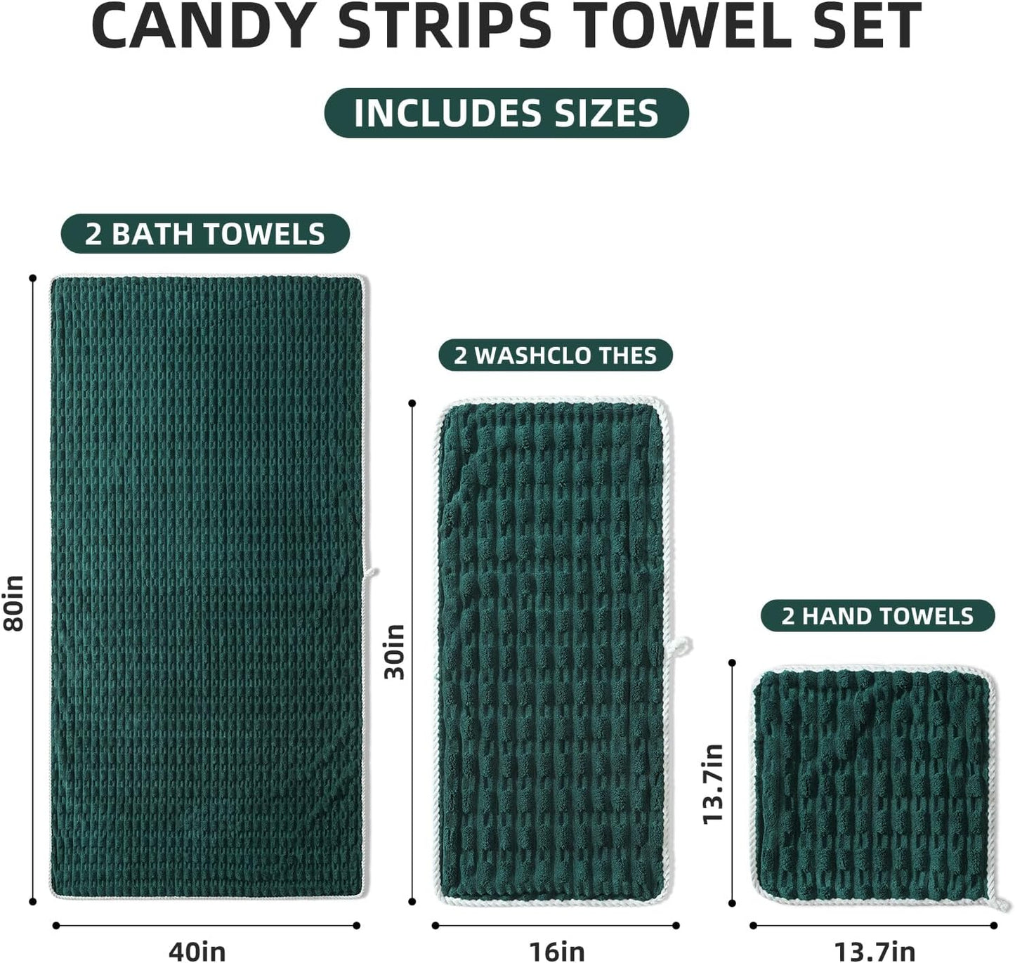40x80 Inches Set 6 6 Oversized Bath Sheets Extra Large Bath Towels of for Adults Super Soft Quick Dry Lightweight Lint