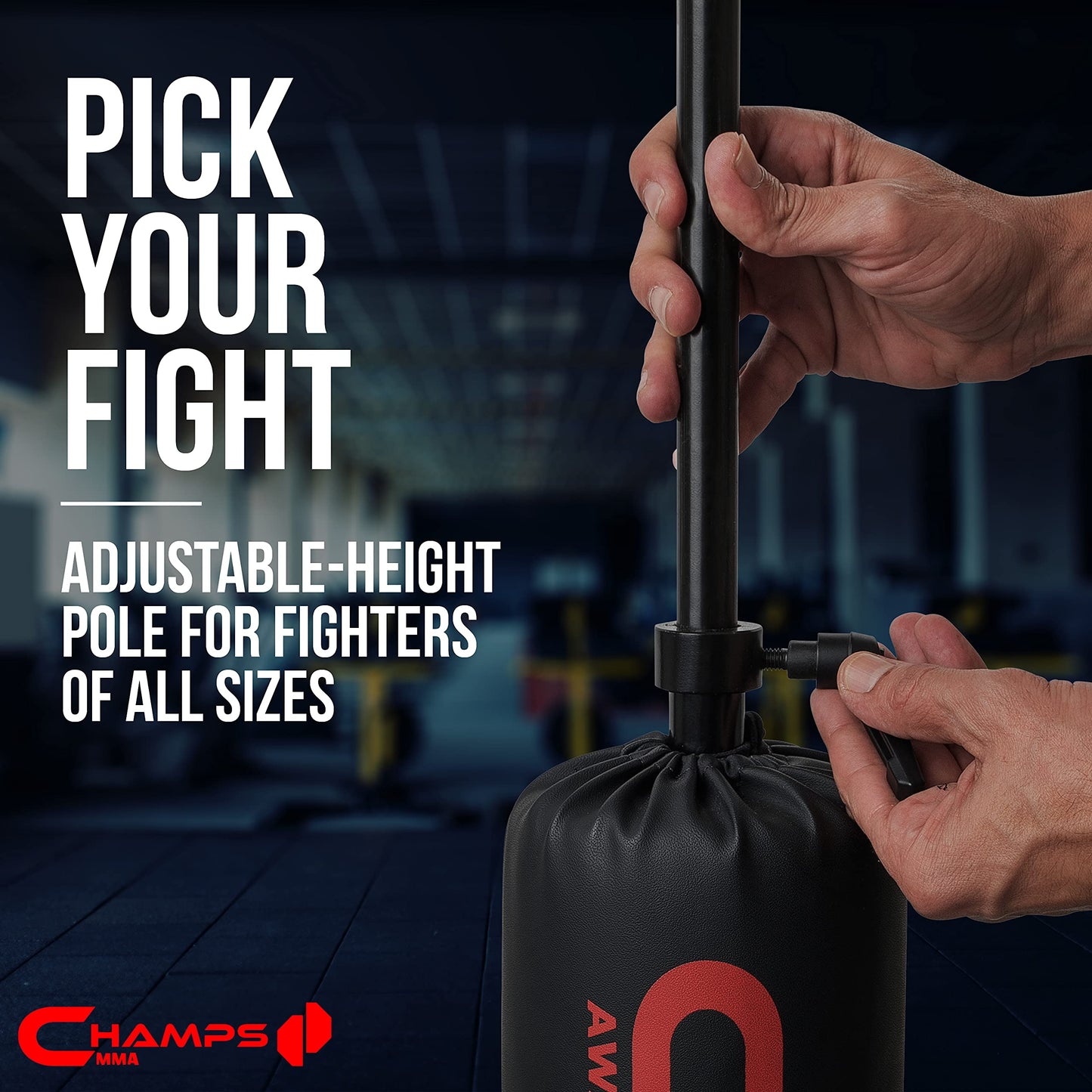 Cobra Reflex Bag - Advanced Reflex Punching Bag for Adults - Ultra-Fast Bounceback to Increase Speed, Reflexes, and Stamina - Adjustable-Height Boxing Bag with Stand and Secure Suction Cups